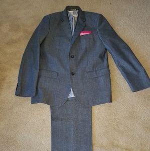 Banana Republic Chambray Tailored Slim Suit